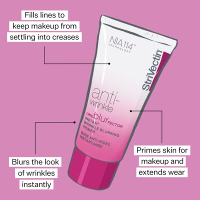 StriVectin Line BlurFector? Instant Wrinkle Blurring Primer, Skin Primer to help blur and fill the look of wrinkles, Makeup Primer for Smooth Skin, 1 oz. - Image 4