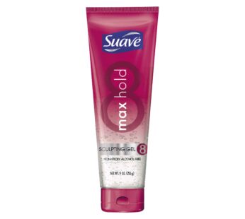 Suave Sculpting Gel, Max Hold 8, 9 oz.