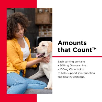 Nutri-Vet Hip & Joint Chewable Dog Supplements- Formulated with Glucosamine & Chondroitin for Dogs- 120 Count - Image 3