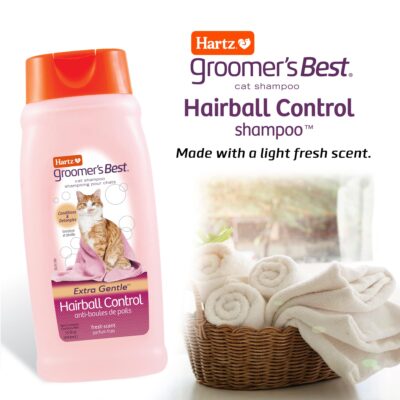 HARTZ Groomer's Best Hairball Control Cat Shampoo - Image 2