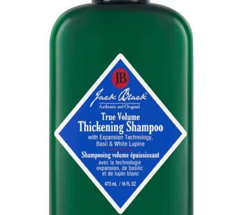 Jack Black True Volume Thickening Shampoo, 16 Fl. Oz. ? Expansion Technology, Basil & White Lupine ? Thickening Hair Products for Men & Women, Sulfate-Free Hair Shampoo