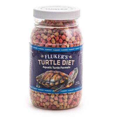 Fluker's Aquatic Turtle Diet, Food Pellets for Turtles, 8 oz