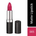 Rimmel Lasting Finish Lipstick by Kate - Up to 8 Hours of Intense Lip Color with Color Protect Technology and Exclusive Black Diamond Complex - 005, .14oz - Image 5