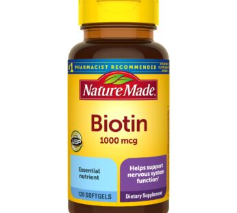 Nature Made Vitamin B12 1000 mcg, Dietary Supplement For Energy Metabolism Support, 75 Time Release Tablets, 75 Day Supply