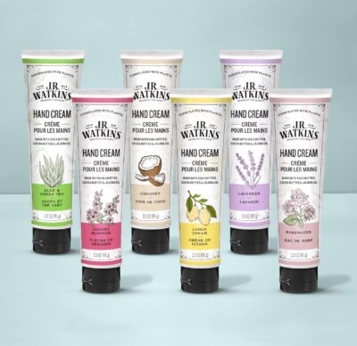 J.R. Watkins Natural Moisturizing Hand Cream, Hydrating Hand Moisturizer with Shea Butter, Cocoa Butter, and Avocado Oil, USA Made and Cruelty Free, 3.3oz, Lavender, Single - Image 7
