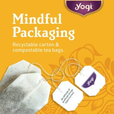 Yogi Tea - Throat Comfort (6 Pack) - Soothes the Throat with Wild Cherry Bark, Licorice Root, Mullein, and Ginger - Caffeine Free - 96 Organic Herbal Tea Bags - Image 7
