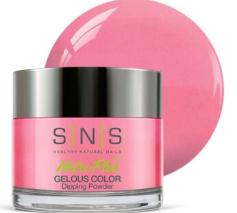 SNS Nail Dip Powder, Gelous Color Dipping Powder – Party Time (Pink) – Long-Lasting Dip Nail Color Lasts 14 Days – Low-Odor & No UV Lamp Required – 1oz