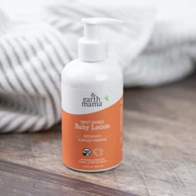 Earth Mama Sweet Orange Baby Lotion | Moisturizing Body Lotion for Dry Skin, Newborn Baby Lotion Sensitive Skin Care, Face Lotion for Babies & Kids with Shea Butter, Calendula & Aloe, 8 Fl Oz (2-Pack) - Image 8
