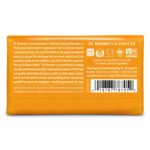 Dr. Bronner's - Pure-Castile Bar Soap (Citrus, 5 ounce, 2-Pack) - Made with Organic Oils, For Face, Body and Hair, Gentle and Moisturizing, Biodegradable, Vegan, Cruelty-free, Non-GMO - Image 2