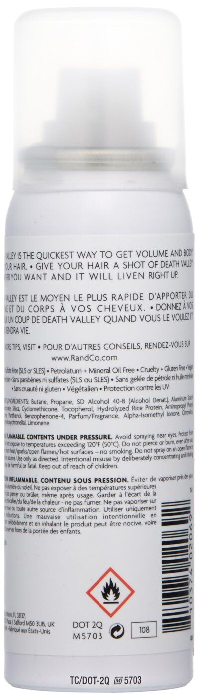 R+Co Death Valley Travel Size Dry Shampoo | Adds Texture + Body + Shine | Vegan + Cruelty-Free | 1.6 Ounce - Image 2