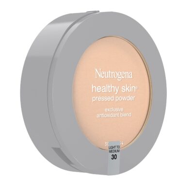 Neutrogena Healthy Skin Pressed Makeup Powder Compact with Antioxidants & Pro Vitamin B5, Evens Skin Tone, Minimizes Shine & Conditions Skin, Light to Medium 30, .34 oz (Pack of 2) - Image 7