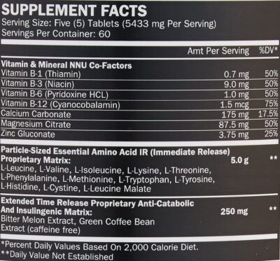 ALR Industries Humapro | Whole Food Protein Equivalent, Protein Matrix Formulated for Humans, Essential Amino Acids, Easy Digestion, Lean Muscle Gain | 300 Tablets (60 Serving) - Image 2