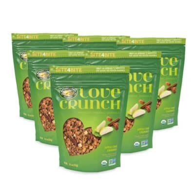 Love Crunch Organic Apple Chia Crumble Granola, 11.5 Ounce (Pack of 6), Non-GMO, Fair Trade, by Nature's Path - Image 4