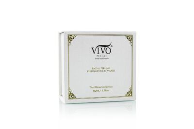 Vivo Per Lei Facial Peeling Gel - Face Peel Containing Dead Sea Minerals and Nut Shell Powder - Exfoliating Gel And Blackhead Remover (Pack of 2) Includes 2 Travel Facial Peel tubes - Image 9
