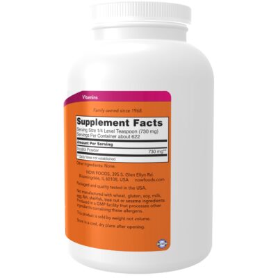 NOW Supplements, Inositol Powder, Neurotransmitter Signaling*, Cellular Health*, 1-Pound - Image 2