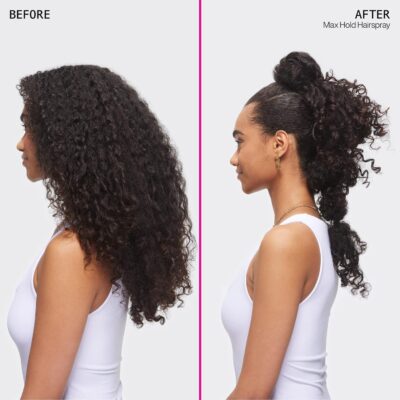 Redken Max Hold Hairspray 32 | Extreme Maximum High Hold Hairspray | Long-Lasting Lift & Body | All-Day Style Control | Dry Finish | 24 Hour Humidity Resistance | | For All Hair Types | 9 Oz - Image 6
