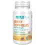 NOW Supplements, BerryDophilus? with 2 Billion, 10 Probiotic Strains, Xylitol Sweetened, Strain Verified, 60 Chewables, packaging may vary