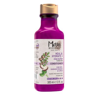 Maui Moisture Heal & Hydrate + Shea Butter Conditioner to Repair & Deeply Moisturize Tight Curly Hair with Coconut & Macademia Oils, Vegan, Silicone, Paraben & Sulfate-Free, 13 fl oz - Image 6