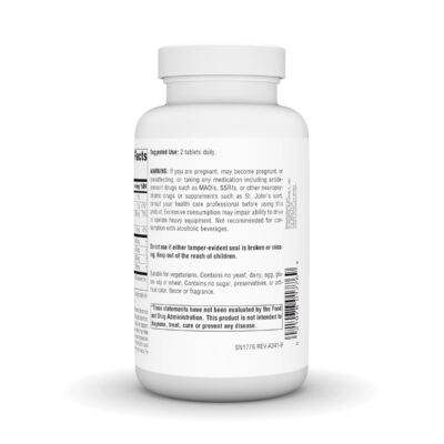 Source Naturals Serene Science L-Theanine with Magnesium and GABA - 120 Tablets - Image 3