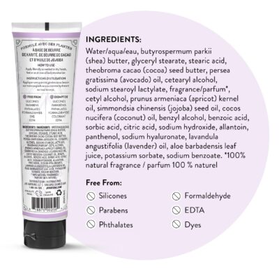 J.R. Watkins Natural Moisturizing Hand Cream, Hydrating Hand Moisturizer with Shea Butter, Cocoa Butter, and Avocado Oil, USA Made and Cruelty Free, 3.3oz, Lavender, Single - Image 6