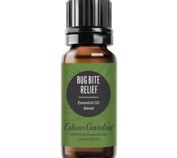 Edens Garden Bug Bite Relief Essential Oil Synergy Blend, 100% Pure Therapeutic Grade (Undiluted Natural/Homeopathic Aromatherapy Scented Essential Oil Blends) 10 ml