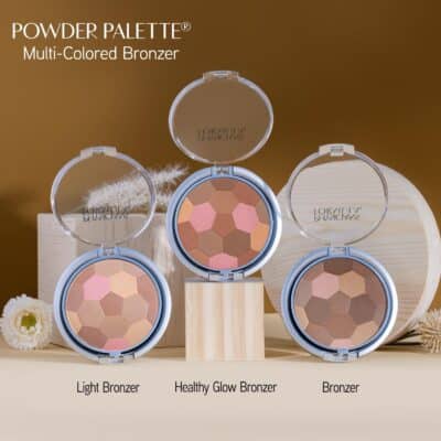 Physicians Formula Powder Palette Multi-Colored Bronzer Healthy Glow Bronzer, Dermatologist Tested, Clinicially Tested - Image 5