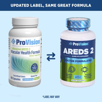 Provision AREDS 2 Eye Vitamins - Enhance Vision Supplements - Lutein Zeaxanthin Vision Complex - 60 Eye Supplement Capsules - Image 5