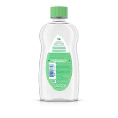 Johnson's Baby Oil, Mineral Oil Enriched with Aloe Vera and Vitamin E, 14 fl. oz - Image 2