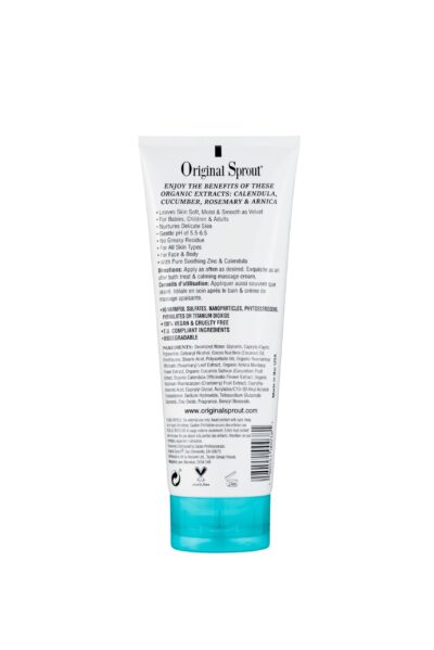 Original Sprout Scrumptious Baby Cream, Baby Lotion & Butt Cream with Zinc, Diaper Rash Cream for Baby?s Sensitive Skin, 8 oz. Bottle - Image 8