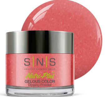 SNS Nail Dip Powder, Gelous Color Dipping Powder – I’ve Fallen For You (Pink/Mauve, Shimmer) – Long-Lasting Dip Nail Color Lasts 14 Days – Low-Odor & No UV Lamp Required – 1oz