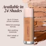 Mineral Fusion Full Coverage Foundation, Liquid Foundation - Cool 2- Light Complexion w/Cool Undertones, Lightweight Matte Finish, Up to 12 Hr Hydration, Hypoallergenic & Vegan, 1 fl. Oz - Image 2