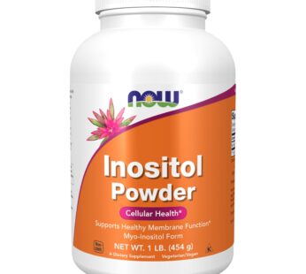 NOW Supplements, Inositol Powder, Neurotransmitter Signaling*, Cellular Health*, 1-Pound