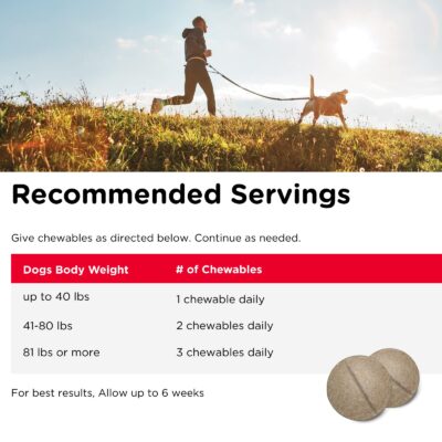 Nutri-Vet Hip & Joint Chewable Dog Supplements- Formulated with Glucosamine & Chondroitin for Dogs- 120 Count - Image 5