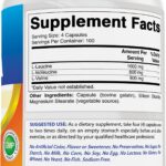 Best Naturals BCAA Branch Chain Amino Acid, 3200mg per Serving, 400 Capsules - Pharmaceutical Grade - 100% Pure Instantized Formula | Pre/Post Workout Bodybuilding Supplement | Boost Muscle Growth - Image 5