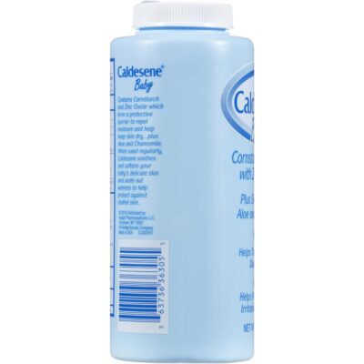 Caldesene Cornstarch Baby Powder with Zinc Oxide, Talc-Free Baby Powder, 5 Oz, 6 Pack - Image 6