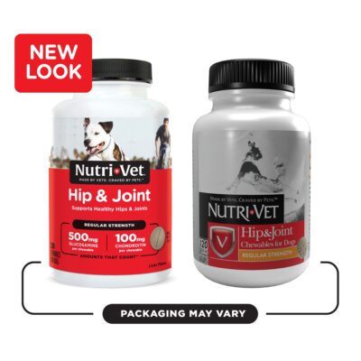 Nutri-Vet Hip & Joint Chewable Dog Supplements- Formulated with Glucosamine & Chondroitin for Dogs- 120 Count - Image 7