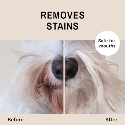 Eye Envy Beard Stain Remover Spray for Dogs/Cats|100% Natural and Safe|Lift Stains from Drooling, Saliva, Food, Runoff from Tearing|Treats The Cause of staining|Removes Odors|Keeps Beard Clean, 4oz - Image 4