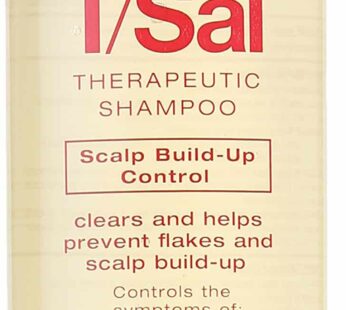 Neutrogena T/Sal Therapeutic Shampoo for Scalp Build-Up Control with Salicylic Acid, Scalp Treatment for Dandruff, Scalp Psoriasis & Seborrheic Dermatitis Relief, 4.5 fl. oz (Pack of 2)