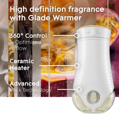 Glade PlugIns Refills Air Freshener, Scented and Essential Oils for Home and Bathroom, Vanilla Passion Fruit, 2.01 Fl Oz, 3 Count - Image 5
