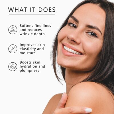 ASTERWOOD Matrixyl 3000 + Argireline Serum with Hyaluronic Acid - Anti-Aging and Anti-Wrinkle - Peptides Serum For Face, 59ml/2 oz - Image 2