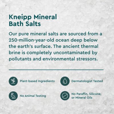 Kneipp Joint & Muscle Mineral Bath Salt with Arnica - Rejuvenate Joints & Muscles - 17.6 oz - Up to 10 Baths - Image 5