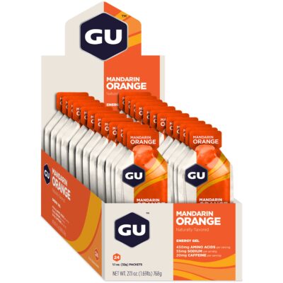 GU Energy Original Sports Nutrition Energy Gel, Vegan, Gluten-Free, Kosher, and Dairy-Free On-the-Go Energy for Any Workout, 24-Count, Mandarin Orange - Image 7