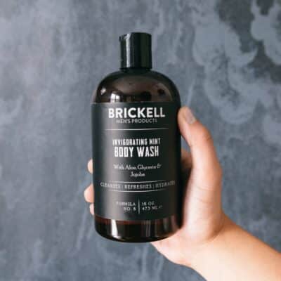 Brickell Men's Invigorating Mint Body Wash for Men, Natural and Organic Deep Cleaning Shower Gel with Aloe, Glycerin, and Jojoba, Sulfate Free - Image 7