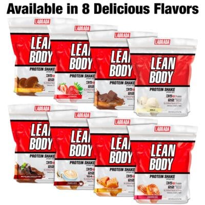 Labrada Lean Body Hi-Protein Meal Replacement Shake, Molten Dark Chocolate Cake PACKAGING MAY VARY - Image 6
