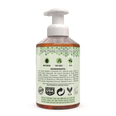 Beesential All Natural Sulfate Free Peppermint Foaming Hand Soap-16 Fl Oz. - Image 2