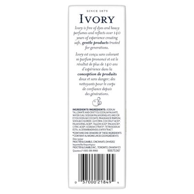 Ivory Bar Soap Aloe Scent, 3.17 Ounce (Pack of 10) - Image 2