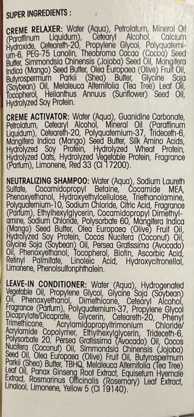 African Pride Olive Miracle Deep Conditioning No-lye Relaxer Kit, Super, 1count - Image 3