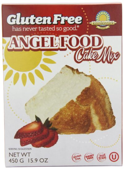 Kinnikinnick Gluten Free Angel Food Cake Mix, 15.9 Ounce (Pack of 3)