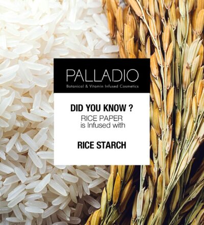 Palladio Rice Paper Facial Tissues for Oily Skin, Face Blotting Sheets Made from Natural Rice, Oil Absorbing Paper with Rice Powder, 2 Sided, Instant Results, Warm Beige, 40 Count, Pack of 1 - Image 4