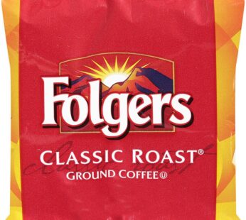 Folgers Classic Roast Medium Roast Ground Coffee, 42- 1.5 Ounce Fraction Packets, Frac Packs